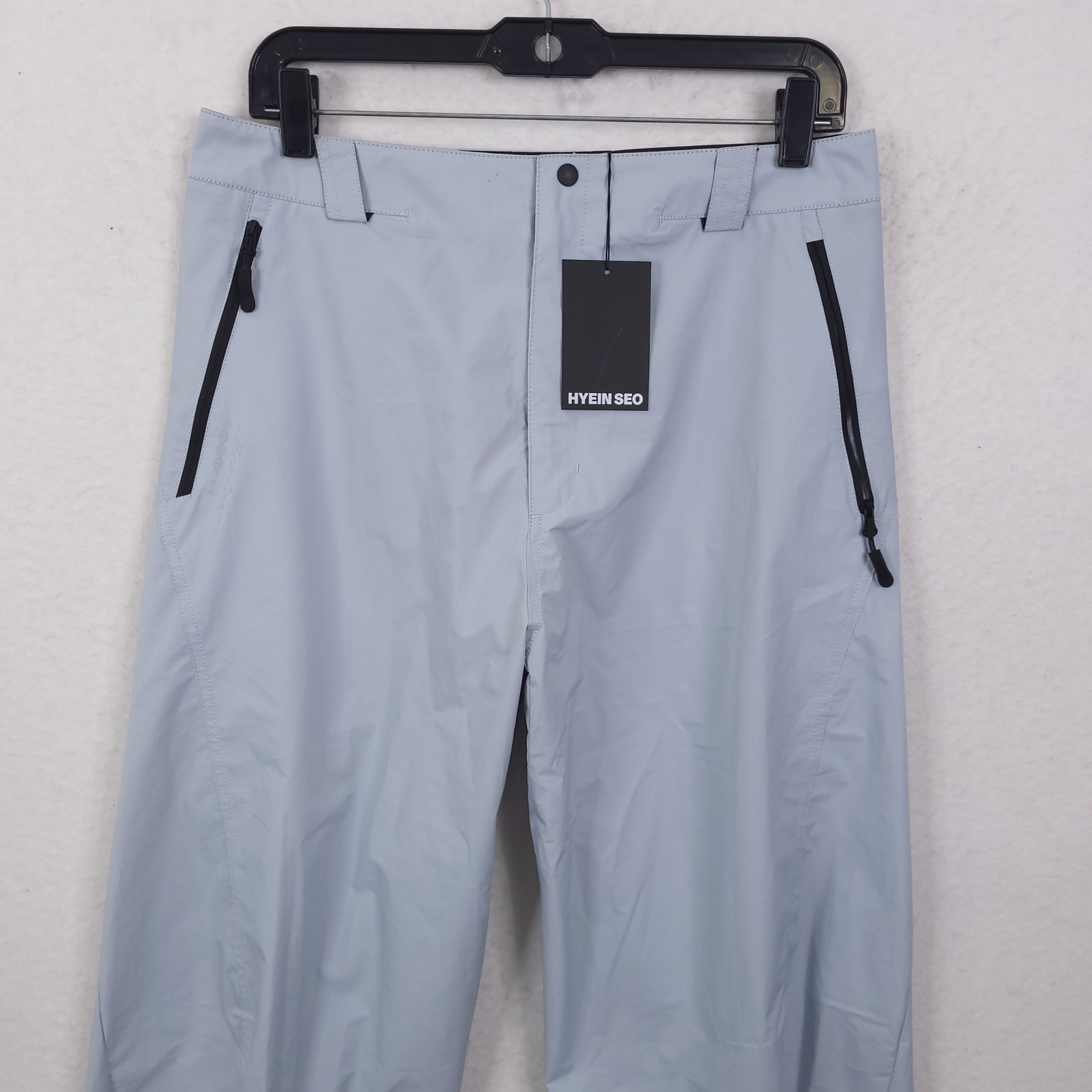 Hyein Seo Shell Pants Mens Size 4 Light Blue Fw22 Techwear Nylon Trousers — image 8 of 8